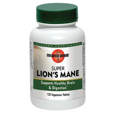 Super Lion's Mane 120 Tablets Mushroom Wisdom Supplement - Conners Clinic